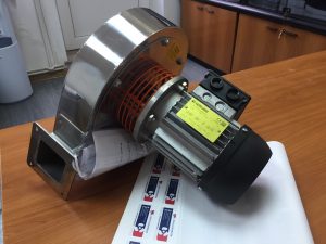 INOX Centrifugalni ventilator MORO